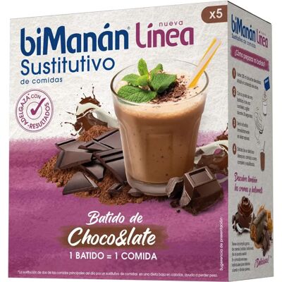 biManán Batido sustitutivo de chocolate - 5 unidades biManán Batido sustitutivo de chocolate - 5 unidades