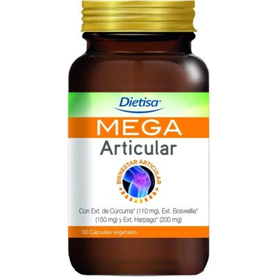 Dietisa Mega Articular - Gelenkstütze - 60 Kapseln Dietisa Mega Articular - Gelenkstütze - 60 Kapseln