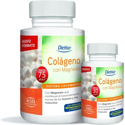 Dietisa Collagen Model - Collagen, Magnesium, Vitamin C & D - Dietary Supplement Dietisa Collagen Model - Collagen, Magnesium, Vitamin C & D - Dietary Supplement