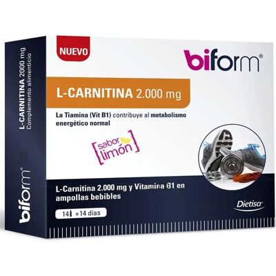 Biform L-Carnitina 2000 Mg - Energía y Control de Peso Biform L-Carnitina 2000 Mg - Energía y Control de Peso