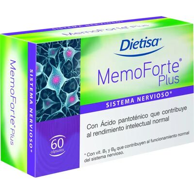 Dietisa Memoforte Plus 60 capsules - Dietary Supplement Dietisa Memoforte Plus 60 capsules - Dietary Supplement