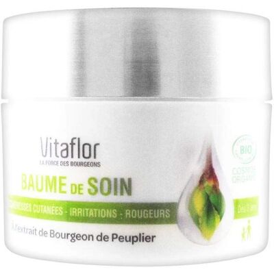 Vitaflor Baume de Soin - Naturel, Bio, Apaisant - 50ml - Publicité Vitaflor Baume de Soin - Naturel, Bio, Apaisant - 50ml - Publicité
