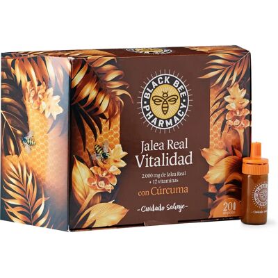 Black Bee Vitalidad 20 Ampollas - Suplemento Black Bee Vitalidad 20 Ampollas - Suplemento