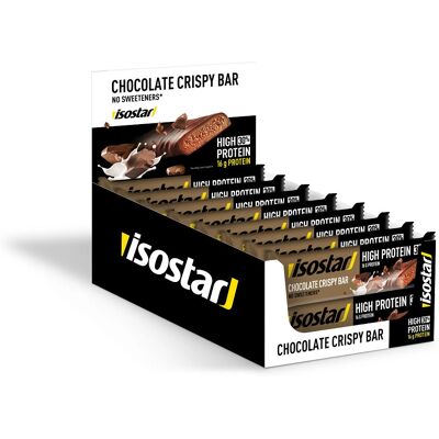 Isostar Magas Fehérjetartalmú 30 - 16x55g - Csokoládé-Krém Isostar Magas Fehérjetartalmú 30 - 16x55g - Csokoládé-Krém