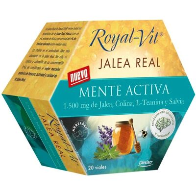 Dietisa Royal Active Mind - Dietary Supplement with Royal Jelly & Sage Dietisa Royal Active Mind - Dietary Supplement with Royal Jelly & Sage