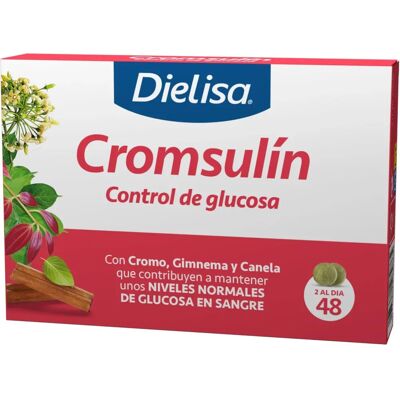 Dietisa Cromsulin-A Extrato de Ostras - 48 Comprimidos Dietisa Cromsulin-A Extrato de Ostras - 48 Comprimidos