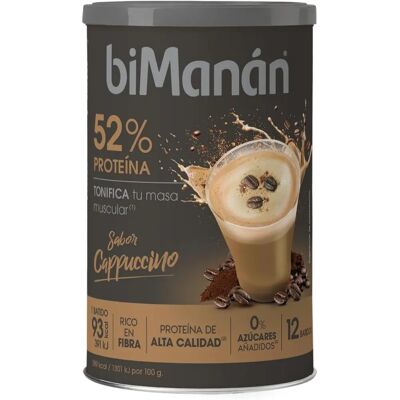 Bimanan Batido de Proteína Sabor Cappuccino 540g - Batido Bimanan Batido de Proteína Sabor Cappuccino 540g - Batido