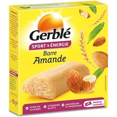 Gerblé - 204746 - Amande - 12 barres - Bar - Publicité Gerblé - 204746 - Amande - 12 barres - Bar - Publicité
