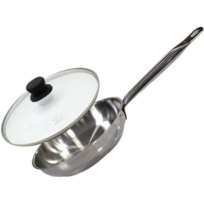 Ensemble de Poêle et Couvercle en Verre de 28cm Elo Profi Therm - Publicité Ensemble de Poêle et Couvercle en Verre de 28cm Elo Profi Therm - Publicité