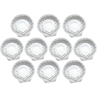 Fackelmann Aluminium Schelppan - Set van 10 Fackelmann Aluminium Schelppan - Set van 10