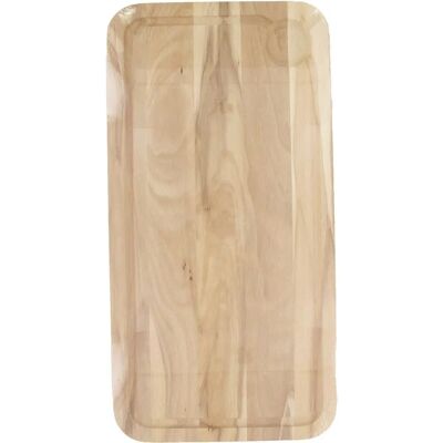 Houten snijplank van Fackelmann - 45x25cm - Rechthoekig, Sapgrop, Beuk Houten snijplank van Fackelmann - 45x25cm - Rechthoekig, Sapgrop, Beuk