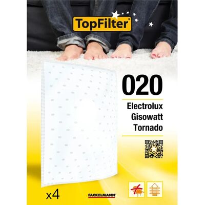 Ensemble de 4 filtres pour aspirateurs Electrolux Tornado - Publicité Ensemble de 4 filtres pour aspirateurs Electrolux Tornado - Publicité