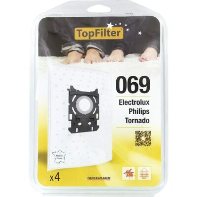 TopFilter 64506 - Set di sacchetti aspirapolvere TopFilter 64506 - Set di sacchetti aspirapolvere