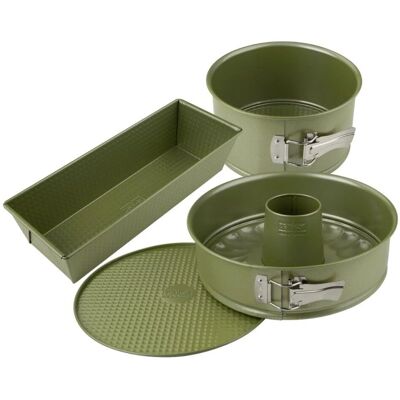 Ensemble de 3 moules Zenker Green Vision - Set de moules Ensemble de 3 moules Zenker Green Vision - Set de moules