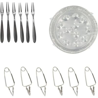 Set de Caracoles Fackelmann - Kit de Cocina Elegante Set de Caracoles Fackelmann - Kit de Cocina Elegante