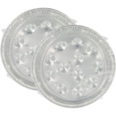 Ensemble de 20 plats d'escargots en aluminium Fackelmann - Ustensiles de cuisine résistants au four Ensemble de 20 plats d'escargots en aluminium Fackelmann - Ustensiles de cuisine résistants au four