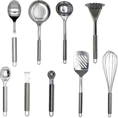 Set di utensili da cucina Fackelmann Elemental 9 pezzi Set di utensili da cucina Fackelmann Elemental 9 pezzi