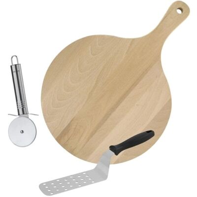 Set di 3 Utensili per Pizza Fackelmann Set di 3 Utensili per Pizza Fackelmann