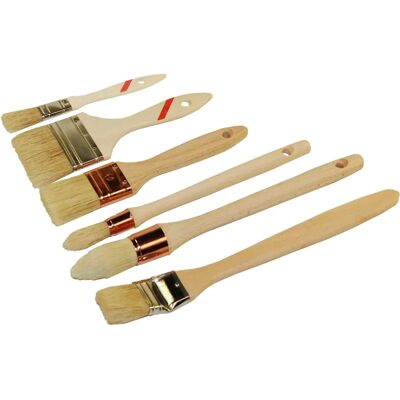 Nespoli Modello - Piatto, Dettaglio, Radiatore - Set di pennelli Nespoli Modello - Piatto, Dettaglio, Radiatore - Set di pennelli