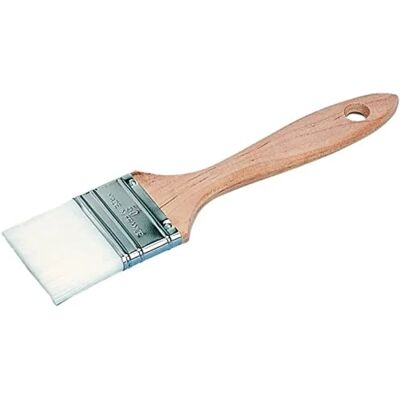 Pennello Piatto in Nylon Bianco Nespoli 1172 50mm - Pennello Pennello Piatto in Nylon Bianco Nespoli 1172 50mm - Pennello