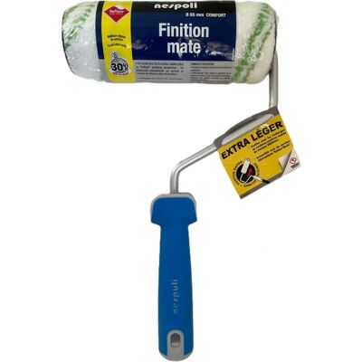 Rodillo de Pintura NESPOLI - Acabado mate - Anti-adherente - Rollo de pintura - Equipo de pintura Rodillo de Pintura NESPOLI - Acabado mate - Anti-adherente - Rollo de pintura - Equipo de pintura