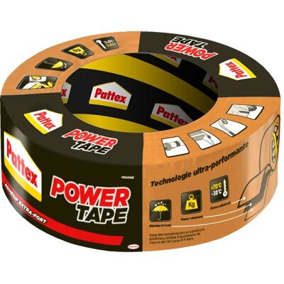 Ruban de construction orange Pattex Power Tape - Bande de construction Ruban de construction orange Pattex Power Tape - Bande de construction