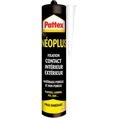 PATTEX Fixation Neo + Cartouche 345 G - Colle PATTEX Fixation Neo + Cartouche 345 G - Colle
