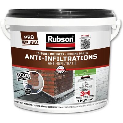 Revêtement étanche Rubson 1384556 - Noir Revêtement étanche Rubson 1384556 - Noir