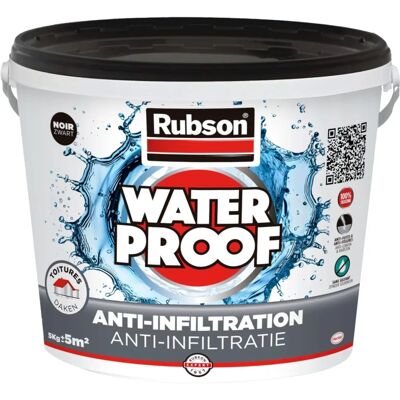 Rubson Dakafdichting - Grijs - 5kg - Waterdicht, Elastisch, Gemakkelijk Aan te Brengen Rubson Dakafdichting - Grijs - 5kg - Waterdicht, Elastisch, Gemakkelijk Aan te Brengen