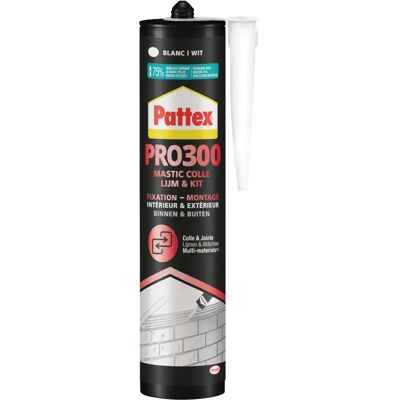 Colle Pattex Blanc - Forte, Flexible, Intérieur/Extérieur Colle Pattex Blanc - Forte, Flexible, Intérieur/Extérieur