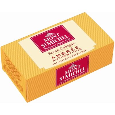 Mont St Michel Ambrée Savon Solide - 125g - Publicité Mont St Michel Ambrée Savon Solide - 125g - Publicité