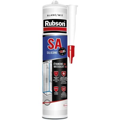Joint Silicone Rubson 1H - 280ml - Blanc - Joint Silicone Joint Silicone Rubson 1H - 280ml - Blanc - Joint Silicone