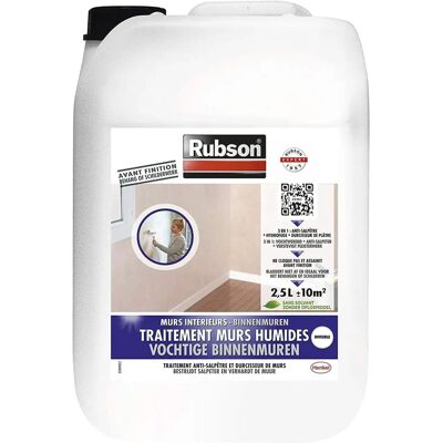Traitement mural étanche Rubson - Incolore - 2.5L - Publicité Traitement mural étanche Rubson - Incolore - 2.5L - Publicité