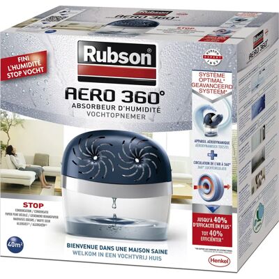 Absorbedor de humedad Rubson AERO 360° - Habitaciones grandes Absorbedor de humedad Rubson AERO 360° - Habitaciones grandes