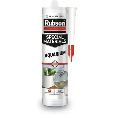 Rubson - Mastic verre et aquarium - Mastic - Publicité Rubson - Mastic verre et aquarium - Mastic - Publicité