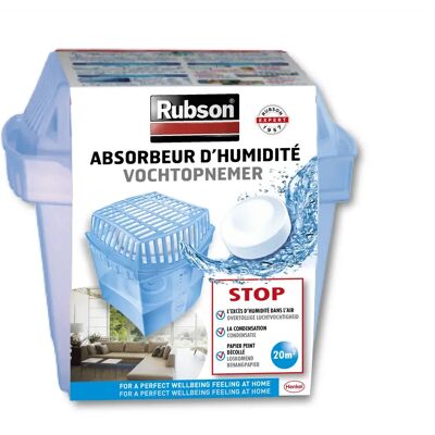 Absorbeur d'humidité classique Rubson - Absorbeur d'humidité - Publicité Absorbeur d'humidité classique Rubson - Absorbeur d'humidité - Publicité