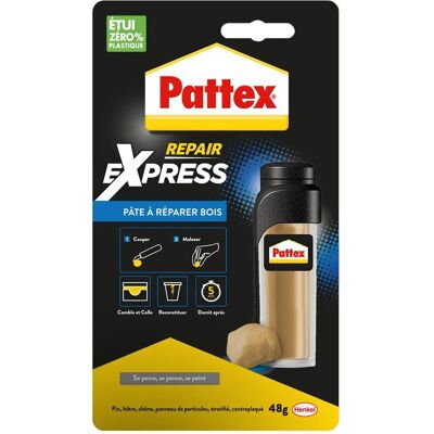 Colle Réparation Express Pattex Bois - Colle de Réparation - Publicité Colle Réparation Express Pattex Bois - Colle de Réparation - Publicité