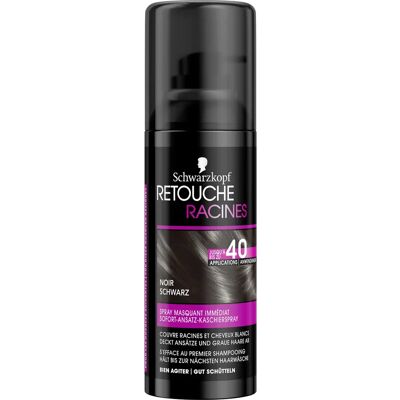 Schwarzkopf - Retouche Racines - Noir - 120 ml - spray retouche racines Schwarzkopf - Retouche Racines - Noir - 120 ml - spray retouche racines