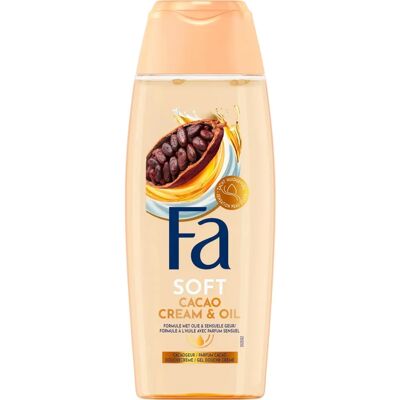 Gel Douche Fa Huile de Coco Beurre de Cacao - Publicité Gel Douche Fa Huile de Coco Beurre de Cacao - Publicité