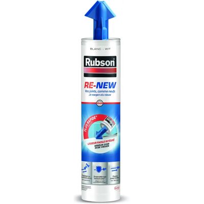Rubson Wit Siliconenkit - Voegrenovatie - 280ml Rubson Wit Siliconenkit - Voegrenovatie - 280ml