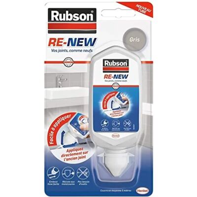 RUBSON Re-new grigio 80ML - Sigillante per bagni e cucine RUBSON Re-new grigio 80ML - Sigillante per bagni e cucine