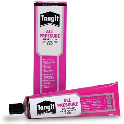 Colla ad alta pressione PVC Tangit - Non potabile, 125g Colla ad alta pressione PVC Tangit - Non potabile, 125g