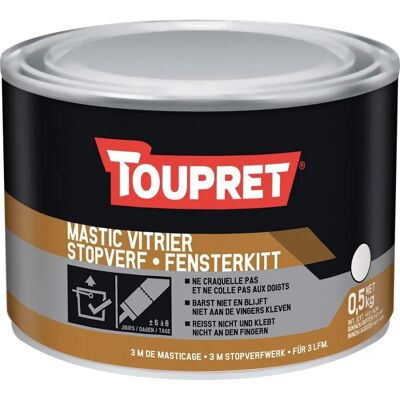 Toupret Mastic Blanc pour Bois - Relleno - Publicité Toupret Mastic Blanc pour Bois - Relleno - Publicité