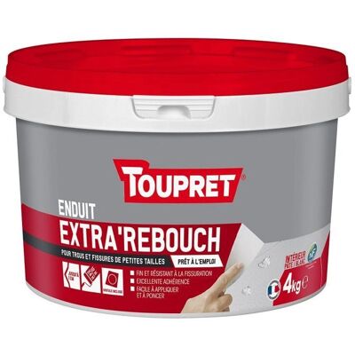 Toupret 3178310016947 Stucco 4kg - Interni Bianco Toupret 3178310016947 Stucco 4kg - Interni Bianco
