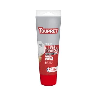 Enduit Léger Intérieur TOUPRET - Blanc - 200ml - Publicité Enduit Léger Intérieur TOUPRET - Blanc - 200ml - Publicité
