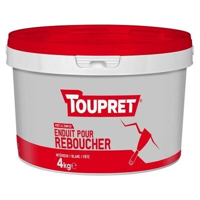 Toupret BCERP04 - 4Kg Pâte à Reboucher - Prêt à l'usage Toupret BCERP04 - 4Kg Pâte à Reboucher - Prêt à l'usage