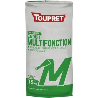 Toupret Modello - Polvere di gesso multifunzionale - 15kg Toupret Modello - Polvere di gesso multifunzionale - 15kg