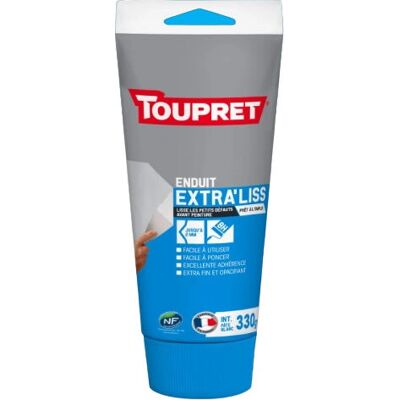 Toupret Extra'Liss Stucco Interno 330g - Riparazione Pareti Interne Toupret Extra'Liss Stucco Interno 330g - Riparazione Pareti Interne