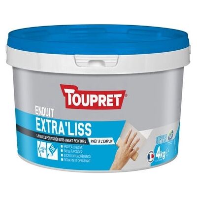 Toupret BCLIP04 Stucco - Interno, 4kg, Bianco Toupret BCLIP04 Stucco - Interno, 4kg, Bianco