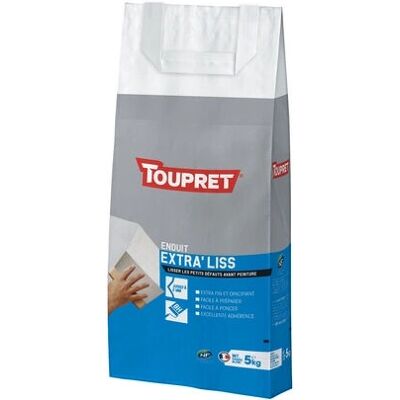 Toupret Extra'Liss 5 kg - Stucco per pareti Toupret Extra'Liss 5 kg - Stucco per pareti